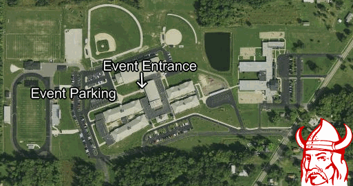 LaBrae Complex Event Entrance and Parking