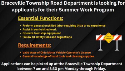 Braceville Road Job Opportunity